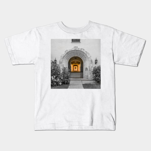 Rollins Passageway Kids T-Shirt by Enzwell
